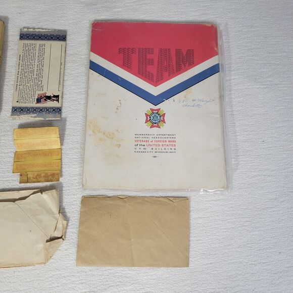 Vintage Stamp Book World War 2 WW2 Military USA United States Commanders Book - Picture 8 of 10